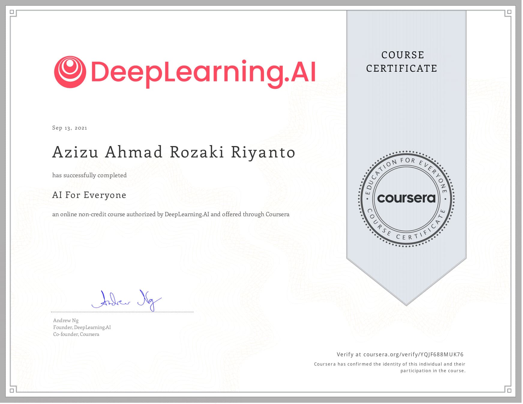 AI For Everyone